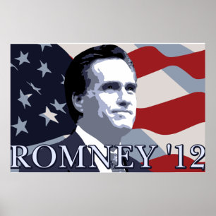 Romney 2012 poster