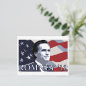Romney 2012 postkarte (Stehend Vorderseite)