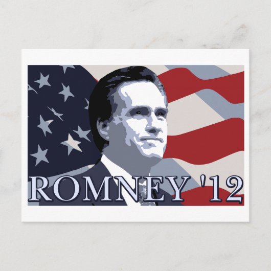 Romney 2012 postkarte (Vorderseite)
