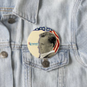 Romney 2012 Retro-Ähnlicher Patriotismus Button (Beispiel)