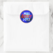 ROMNEY 2012 RUNDER AUFKLEBER (Tasche)