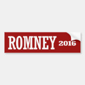ROMNEY 2016 AUTOAUFKLEBER (Vorne)