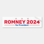Romney 2024 Autoaufkleber (Vorne)