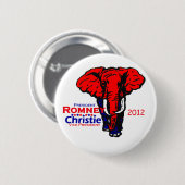 Romney Christie Button (Vorne & Hinten)