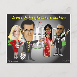 Romney Eviction Notice Postkarte