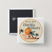 Romney Florida Button (Vorne & Hinten)