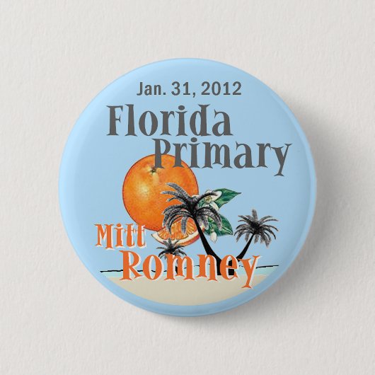 Romney Florida Button (Vorderseite)