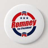 ROMNEY FÜR PRÄSIDENT (Republikaner) Button (Vorderseite)