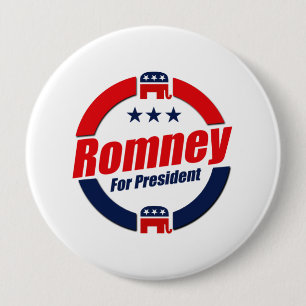 ROMNEY FÜR PRÄSIDENT (Republikaner) Button