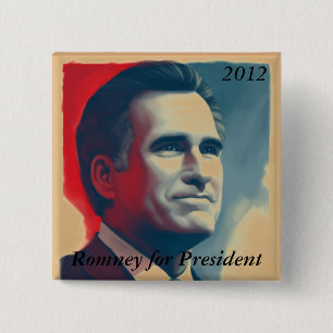 Romney für Präsidenten Button