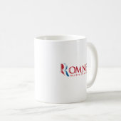 Romney - glauben Sie an Amerika (rot) Kaffeetasse (VorderseiteRechts)