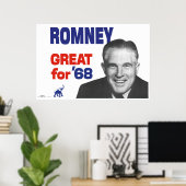 Romney--Great for 68 Poster (Heimbüro)