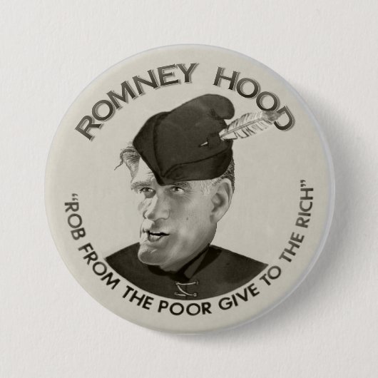 Romney Haube 2012 Button (Vorderseite)
