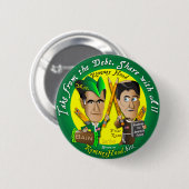 Romney Hood aus der Schulden Button (Vorne & Hinten)