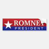 Romney Präsident Autoaufkleber (Vorne)