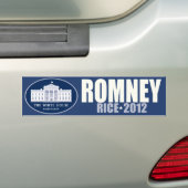 Romney - Reis - 2012 Autoaufkleber (Auf Auto)