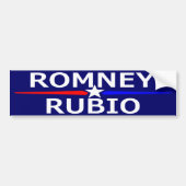 ROMNEY RUBIO Autoaufkleber (Vorne)