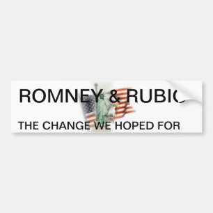 ROMNEY/RUBIO AUTOAUFKLEBER 2012