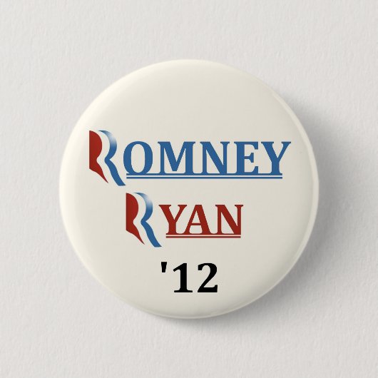 Romney Ryan '12 Button (Vorderseite)
