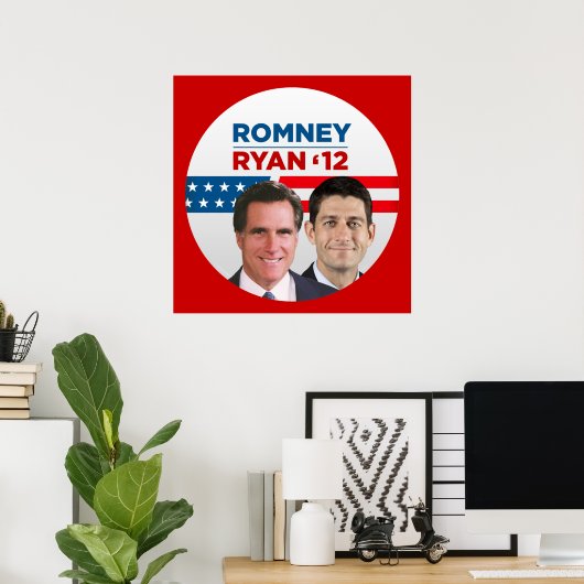 Romney / Ryan '12 Poster (Heimbüro)