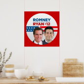 Romney / Ryan '12 Poster (Küche)