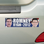 Romney - Ryan - 2012 Autoaufkleber (Auf Auto)