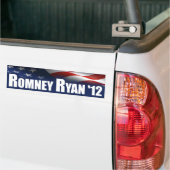 Romney - Ryan - 2012 Autoaufkleber (Auf Lkw)