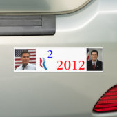 Romney Ryan 2012 Autoaufkleber (Auf Auto)