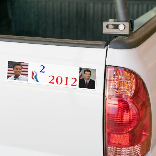 Romney Ryan 2012 Autoaufkleber (Auf Lkw)