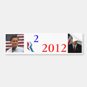 Romney Ryan 2012 Autoaufkleber