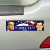 Romney/Ryan 2012 Autoaufkleber (Auf Auto)