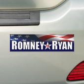 Romney - Ryan - 2012 Autoaufkleber (Auf Auto)
