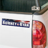 Romney - Ryan - 2012 Autoaufkleber (Auf Lkw)