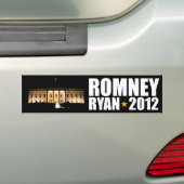 Romney - Ryan - 2012 Autoaufkleber (Auf Auto)
