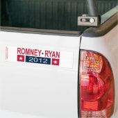 Romney Ryan 2012 Autoaufkleber (Auf Lkw)