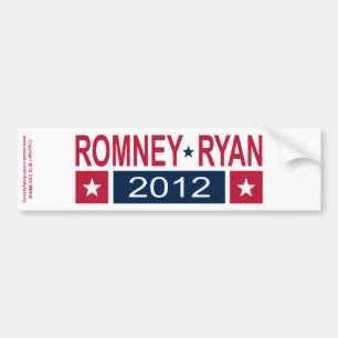Romney Ryan 2012 Autoaufkleber
