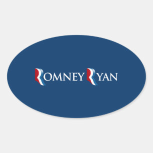 ROMNEY RYAN 2012 BANNER.png Ovaler Aufkleber