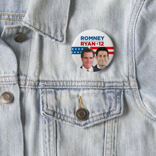 Romney Ryan 2012 Button (Beispiel)