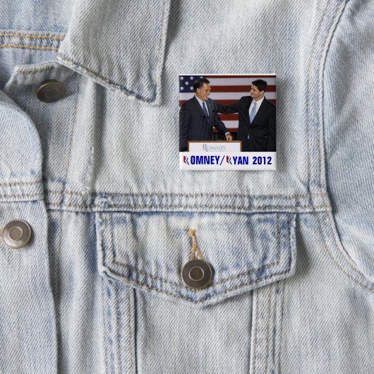 Romney/Ryan 2012 Button (Beispiel)