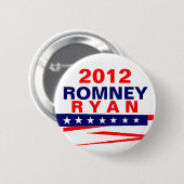 Romney Ryan 2012 Button (Vorne & Hinten)