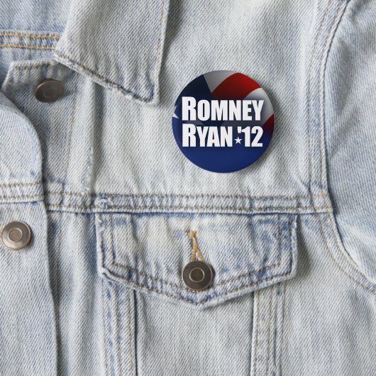 Romney Ryan 2012 Button (Beispiel)