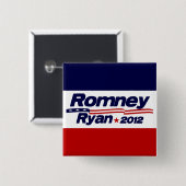 Romney Ryan 2012 Button (Vorne & Hinten)