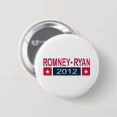 Romney Ryan 2012 Button (Vorne & Hinten)