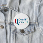 Romney/Ryan 2012 für US-Präsident und VP Button (Beispiel)