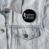 Romney/Ryan 2012 - glauben Sie an Amerika Button (Beispiel)