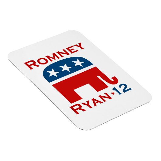 ROMNEY RYAN 2012 GOP MAGNET (Rechte Seite)