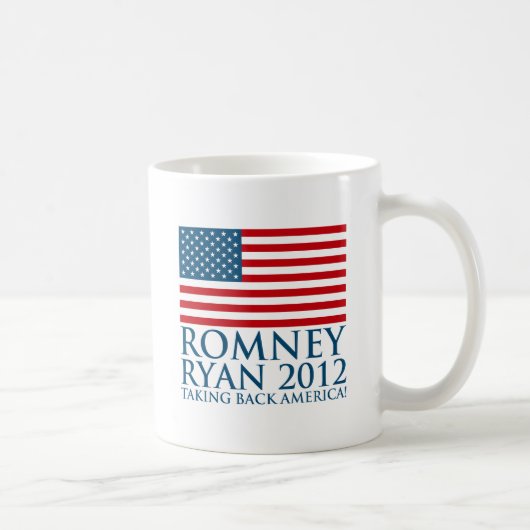 Romney Ryan 2012 Kaffeetasse (Rechts)