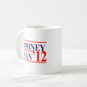 Romney Ryan 2012 Kaffeetasse (Vorderseite Links)