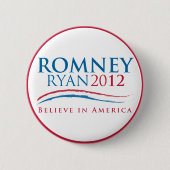 Romney-Ryan 2012 Knopf Button (Vorderseite)