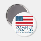 Romney Ryan 2012 Magnet (Vorderseite/Rückseite)